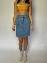 Load image into Gallery viewer, 80s Guess denim skirt