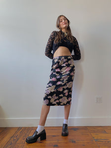 90s wallflower midi skirt