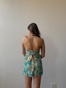 Y2K strapless mini