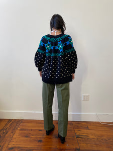 80s alpine knit