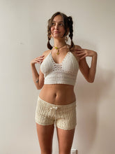 Load image into Gallery viewer, 00s deadstock crochet shorts