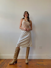Load image into Gallery viewer, cream slip skirt
