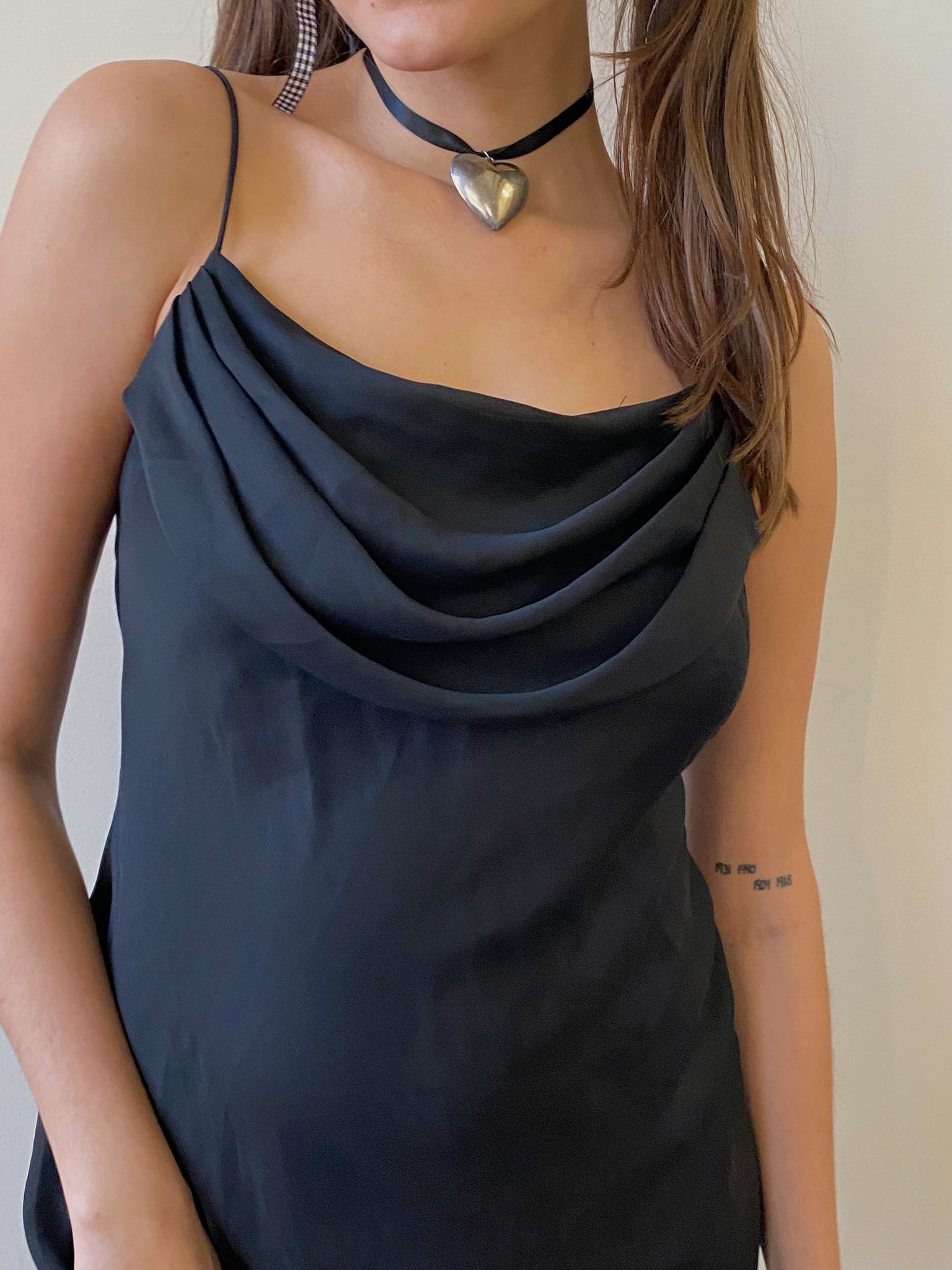 90s cowl neck dress Junkyard Thrift 90s cowl neck dress Junkyard Thrift