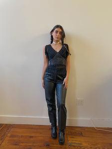 80s leather pants