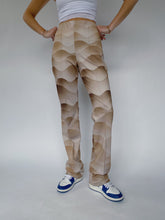 Load image into Gallery viewer, saks potts neutral wave print pants