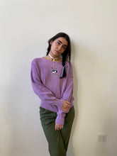 Load image into Gallery viewer, 80s lilac knit