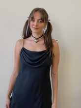 Load image into Gallery viewer, 90s cowl neck dress