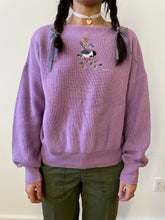 Load image into Gallery viewer, 80s lilac knit