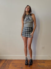 Load image into Gallery viewer, 90s plaid mini skirt