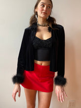 Load image into Gallery viewer, 80s velvet cardigan