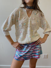 Load image into Gallery viewer, pastel crochet sweater