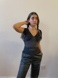 80s leather pants