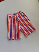 Load image into Gallery viewer, 80s candy stripe denim short