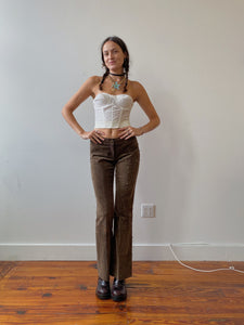 90s tigers eye pants