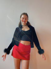 Load image into Gallery viewer, 80s velvet cardigan