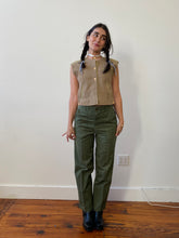 Load image into Gallery viewer, 70s army vest