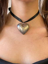 Load image into Gallery viewer, heart explosion silver pendant (large)