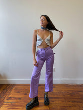 Load image into Gallery viewer, lilac 70s carpenter pants
