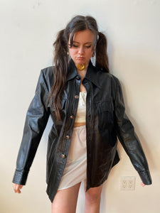 70s coyote leather jacket