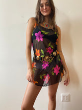 Load image into Gallery viewer, picking flowers mesh dress